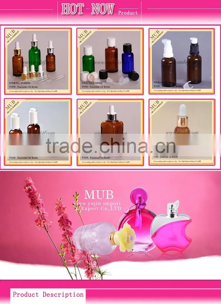 high quality 9ml dropper bottle empty glass essential oil bottles