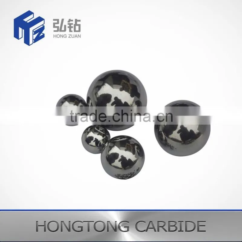 Tungsten carbide abrasive ball of various sizes