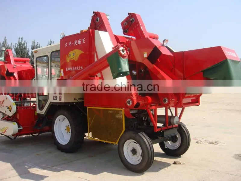 soya bean mini combine harvester