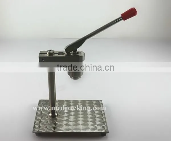 hand operated Desktop Capping Machine for Flip Off Cap