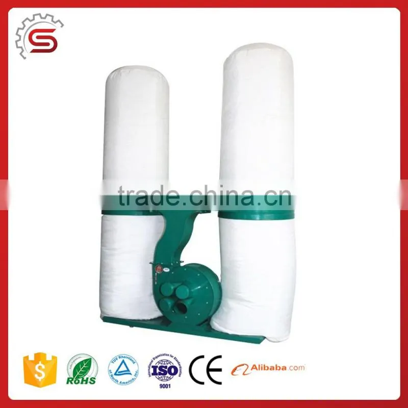 CE dust collector MF9030(4HP) with 2 fabric bags