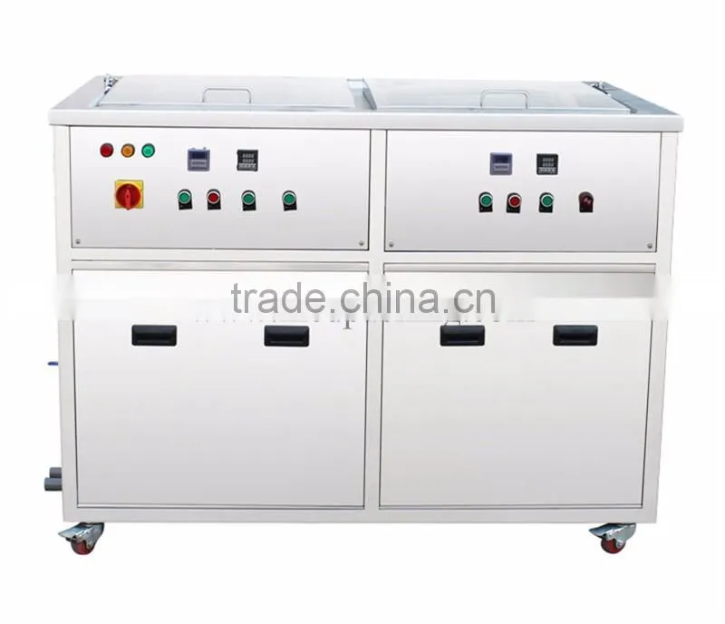 JP-2024GH Supersonic cleaner 77L Industrial cleaning machine Two slots with the function of cleaning and drying