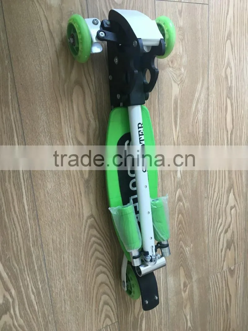 3 wheels adults childs kick scooter with adjustable handlebar