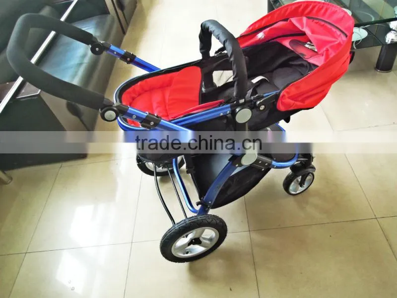 red color aluminum alloy baby strollers,high quality aluminum baby strollers