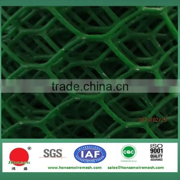 white extruded mesh/extruded plastic mesh/netting/plastic plain net