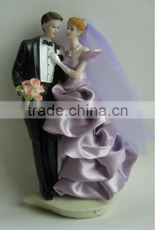 2014 Newest resin wedding figurine