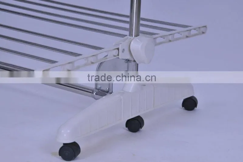 Vivinature Foldable 2 Layers Drying Rack Laundary Clothes Hanger