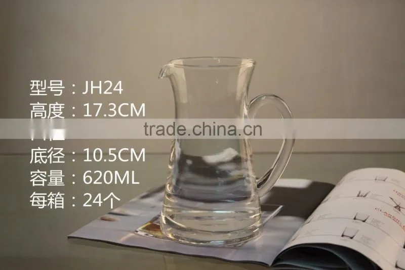Hot Sale 12750ml Transparent glass jug and cup/drinking glassware
