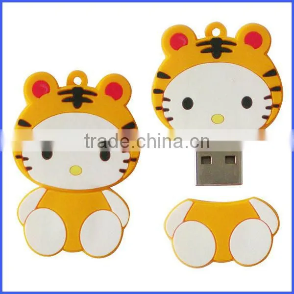 Funny silicone USB case