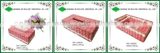 Hot sell decorate personalized tissue box