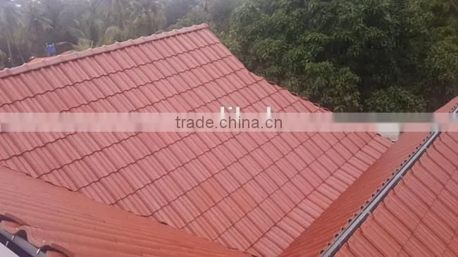 Professional ceramic tile roof, low price corrugated building material