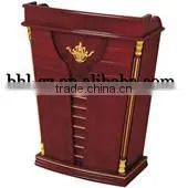 Wholesale Guangzhou hotel product wholesalers restaurant supplies wooden conference lectern podium wooden church rostrum T350