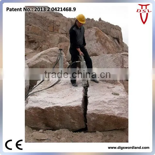 pneumatic engine hydraulic rock splitter