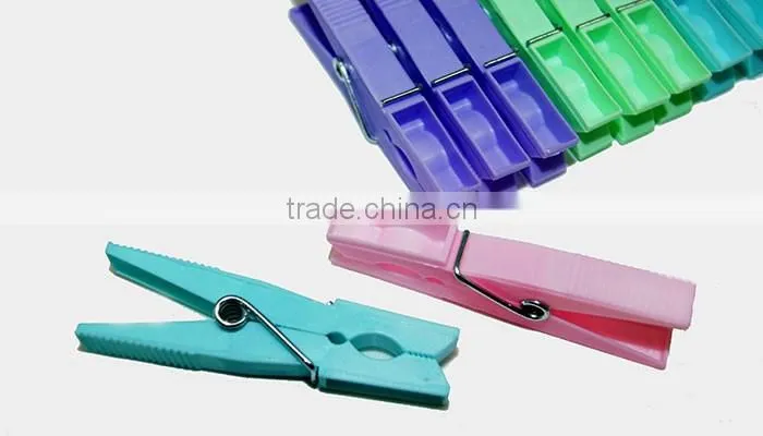 multifunctional plastik stainless steel spring plastic clothes peg
