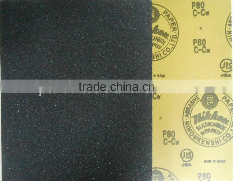 230*280mm abrasive waterproof/dry sanding paper