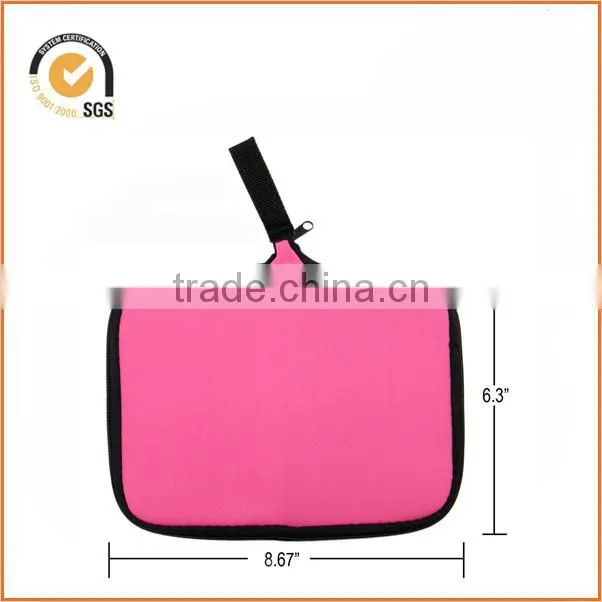 Hot Pink Color A3 Neoprene Soft Magic laptop mouse bags Multi-functional Digital Bag Waterproof Speed Mouse Pad