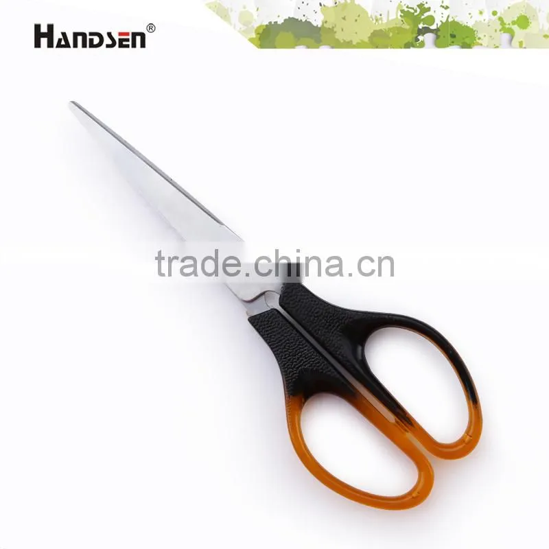PS handle popular 6-3/4" office amber scissors