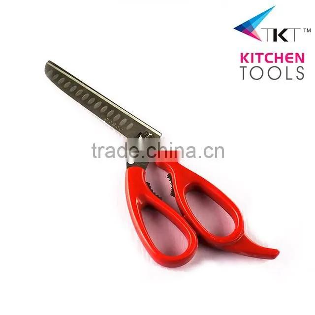FDA lower price multi-function bottle opener kitchen scissors