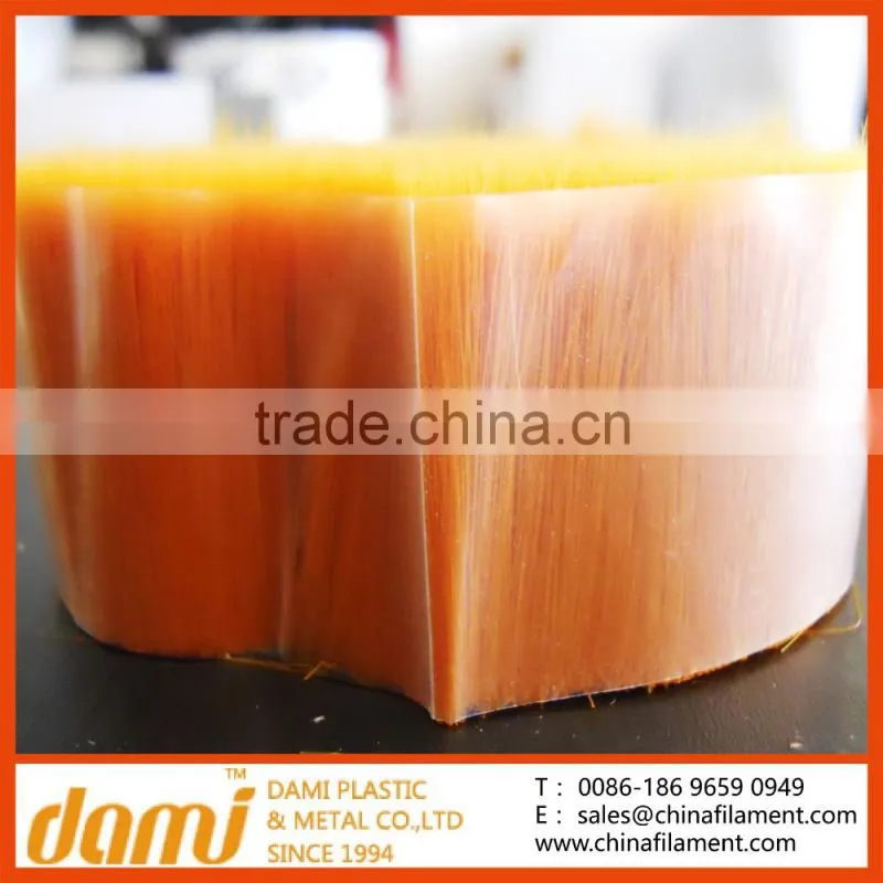 Taklon PBT Tapered Filament for artist brush,cosmetic brush and makeup brush fiber