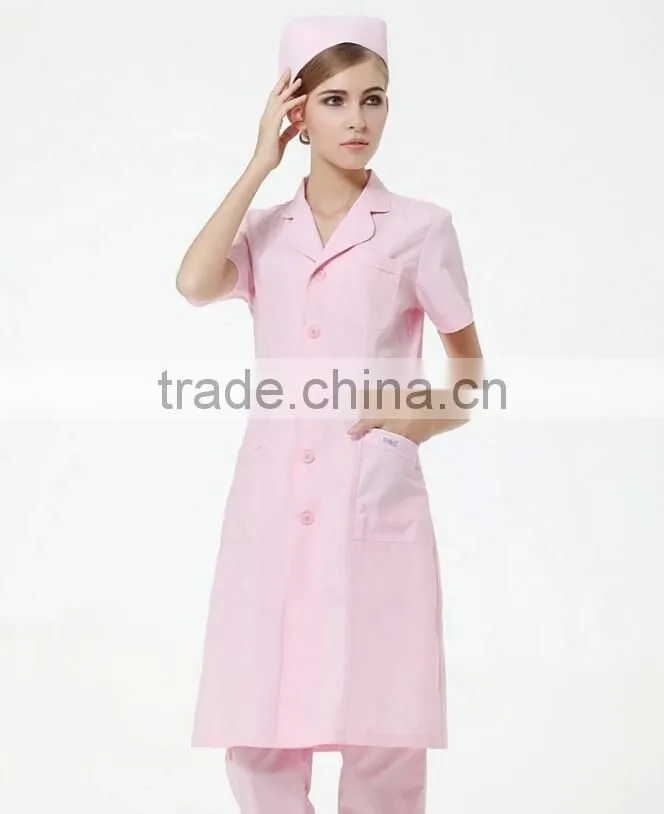 2017 ZX New Style Fashion Hospital Uniform Nurse uniform manufacture