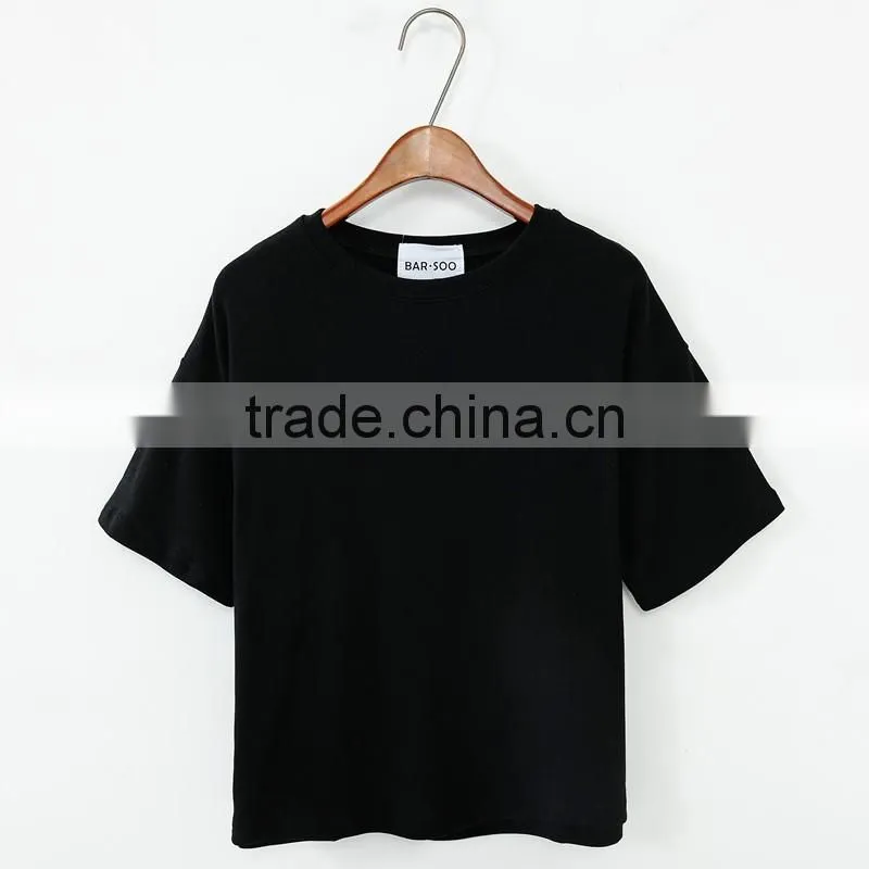 embroidered t-shirt women's 100% t-shirt wholesale from china