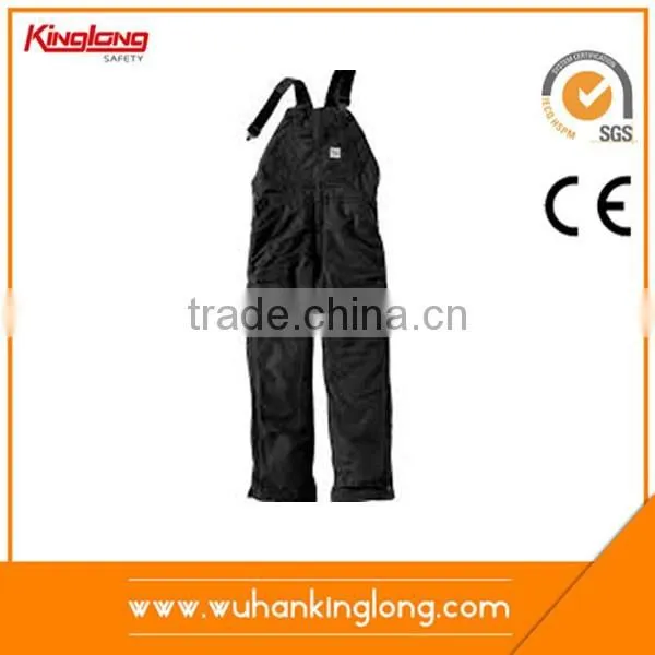 Popular style long bib overall for cooking and baking