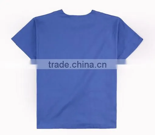customize plain blank unisex doctor nurse hospital scrub/ medical uniform