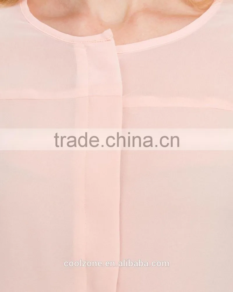Hot selling relaxed fit long sleeves new style sarees blouse 2015