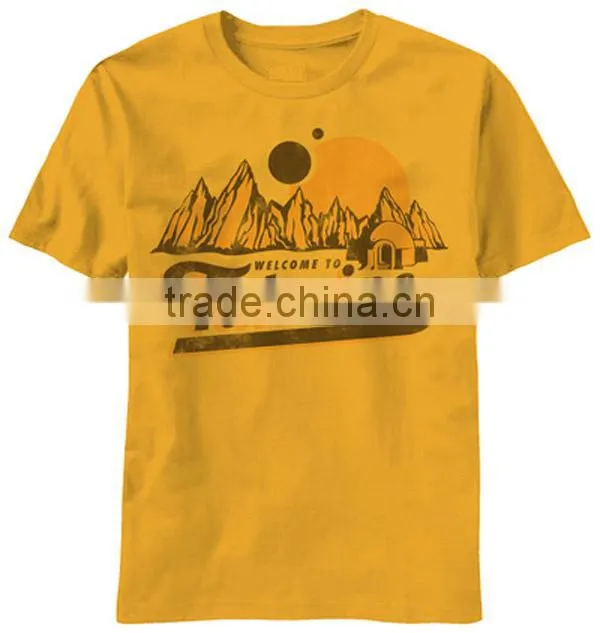 basic t-shirt with logo silk print