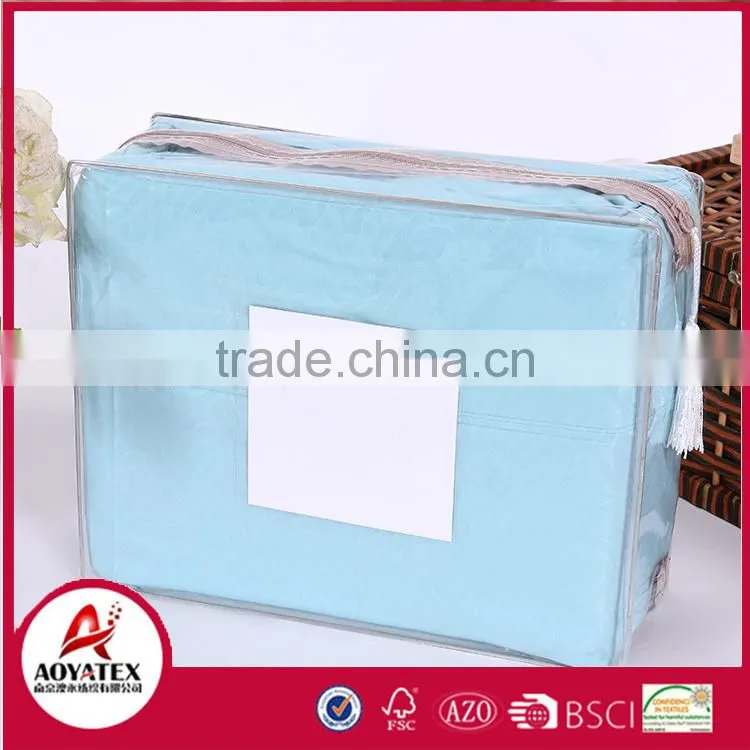 Wholesale queen microfiber duvet cover bed bedding sheet sets with Zipper