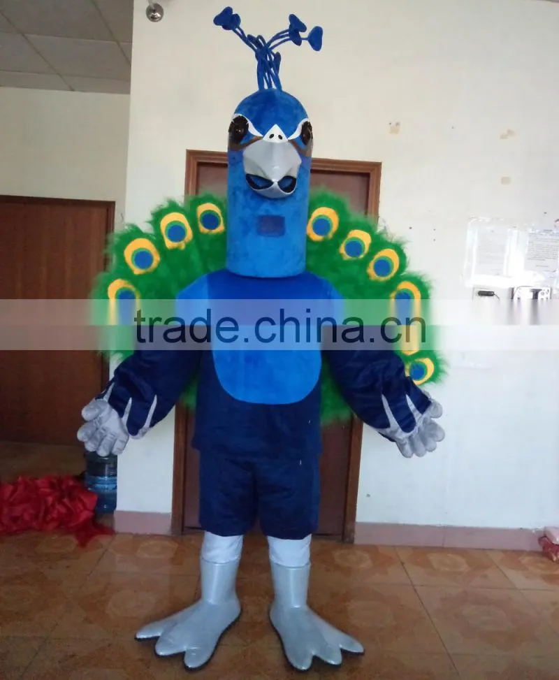 new design adult peacock mascot costume