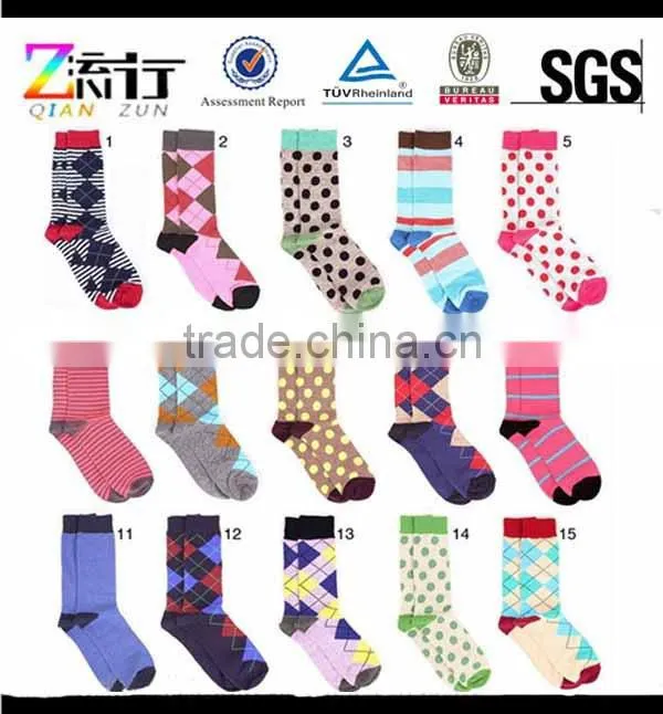 custom cotton socks/colorful socks/printing high quality socks