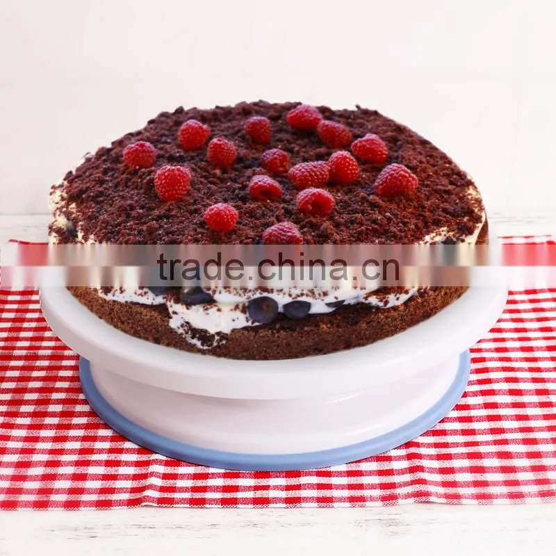 Rotating Cake Decorating turntable rotating stand/ Icing Turntable Display Table Stand cake turntable for wedding cake