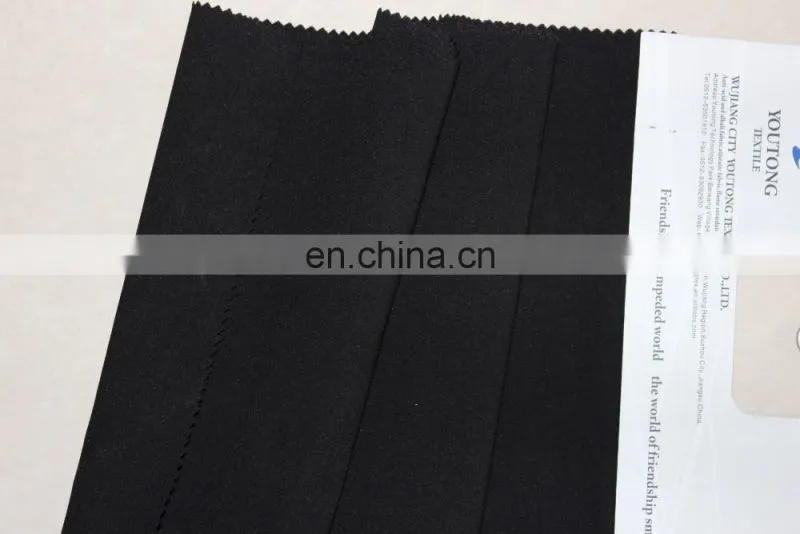 16S 2/2 twill Bengaline bright color fabric for fashion dress
