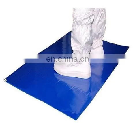 Wholesale cleanroom peelable mat high quality antistatic esd sticky mat C0201