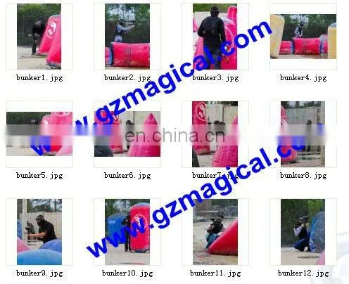 Inflatable paintball equipment/Inflatable paintball field