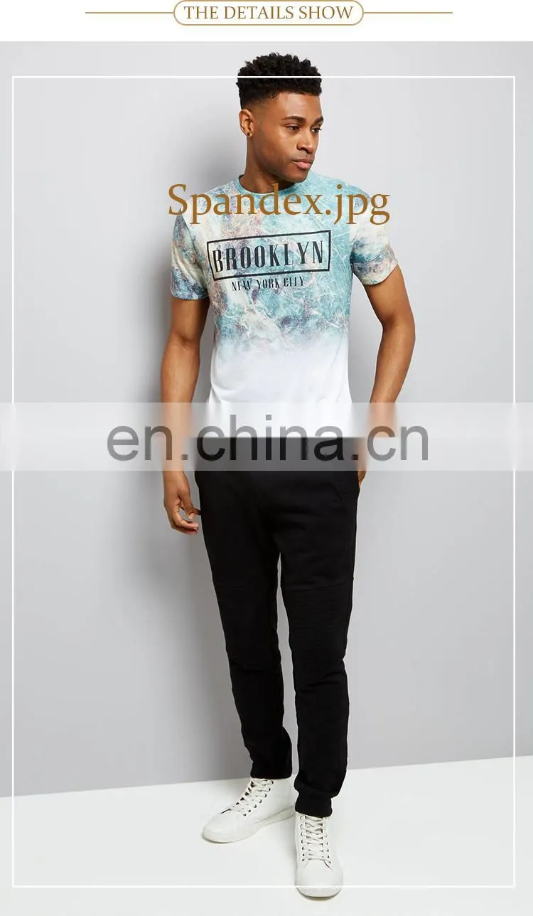top selling casual summer beach oversized men printed t shirt