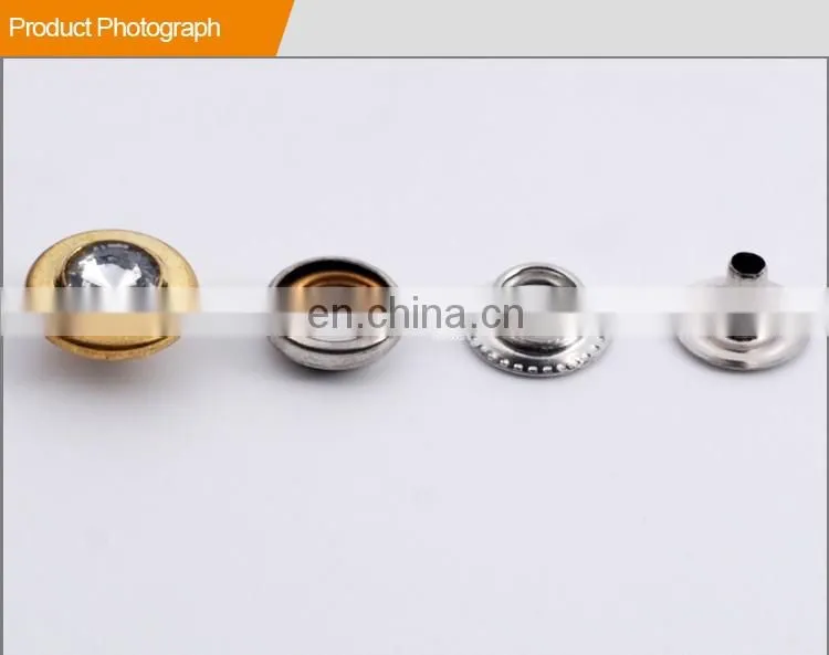 Rhinestone Snap Button for Clothes BM10799