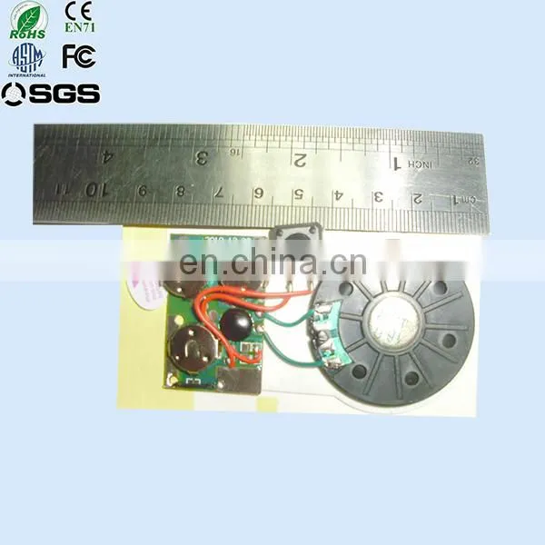 Greeting Cards/Toys/Button/Books Recordable Micro Sound Chip