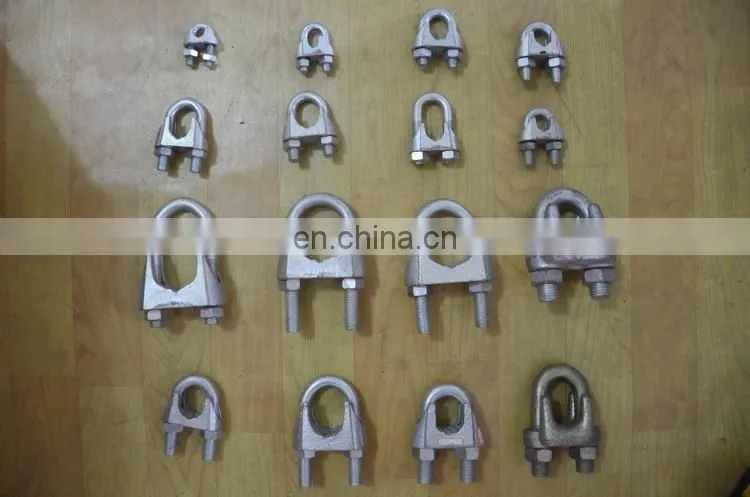 High Quality Din741 forged Electrical Metal Wire Rope Clip