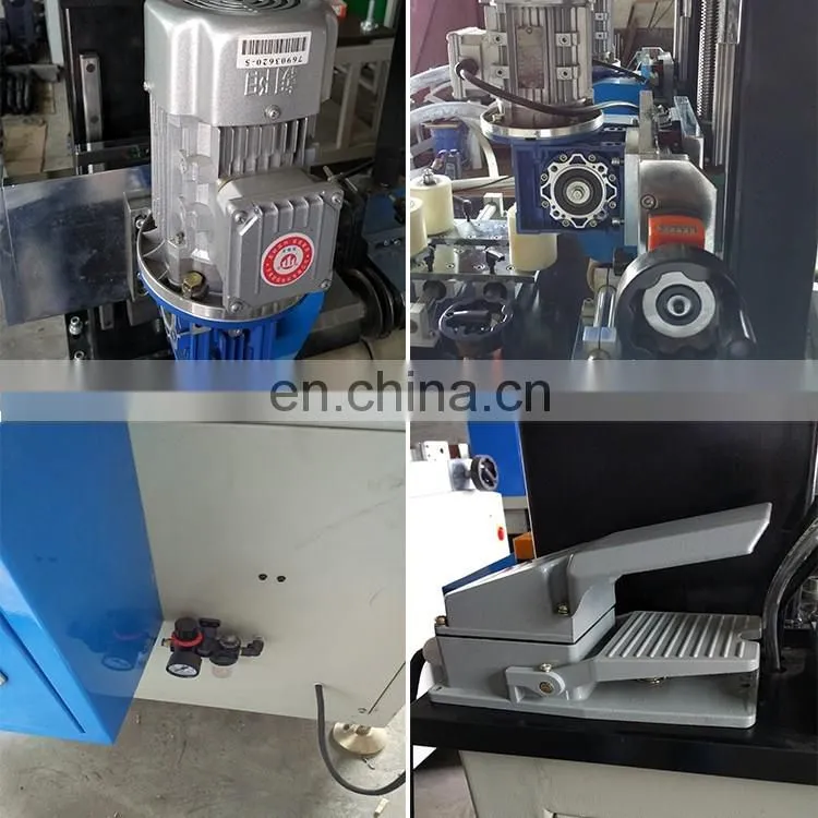 Thermal break assembly knurling machine with insertion for aluminum