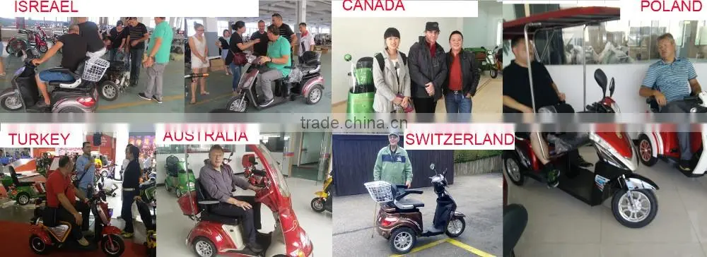500w 48v electric adults used electric cargo tricycle