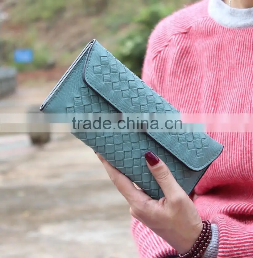 Hot Sale Women Wallets Fashion PU Leather Short Phone Wallet 10 Colors Purse