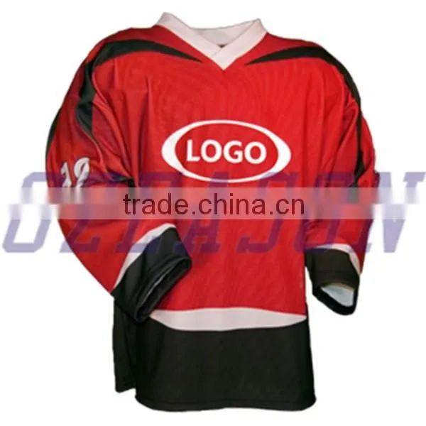 2016 Hot sale latest design ice hockey jersey