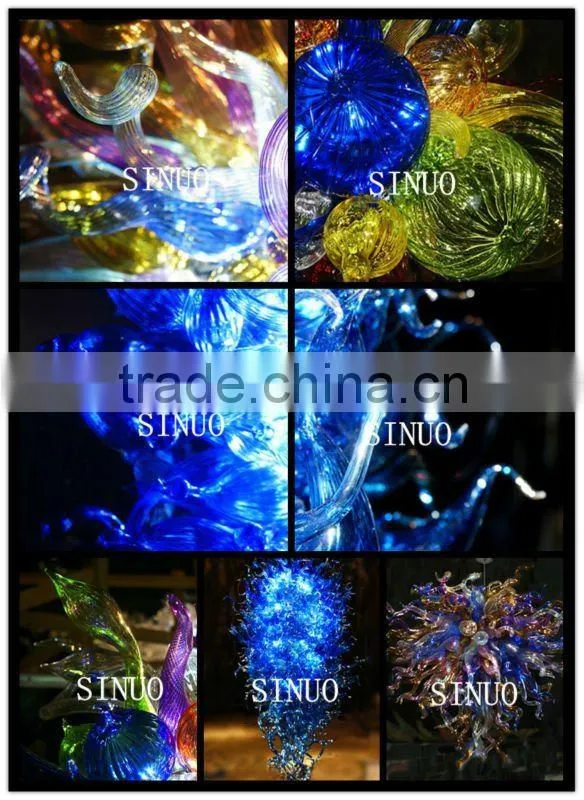 Handmade Murano Glass Water Lily for Garden