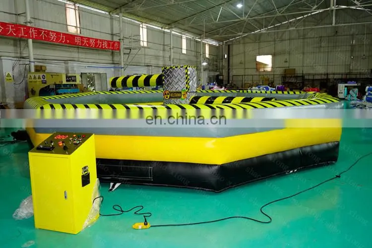 Wipeout Toxic Meltdown Inflatable Game Last Man Standing Carnival Games Meltdown Sweeper