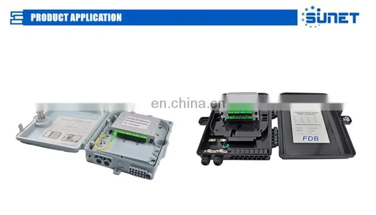 Telecom Grade PLC Splitter 1x8 PLC 1 x 2 Fiber Optic Splitter Cassette Type With SC/APC SC/UPC Connector