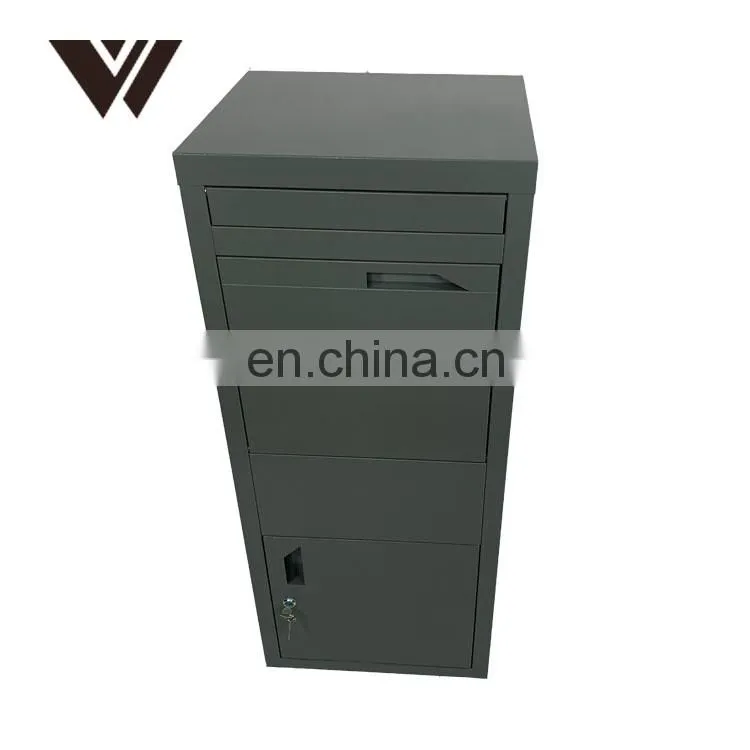 Smart Modern Parcel Box Factory Direct Drop Box With Number Lock Parcel Box