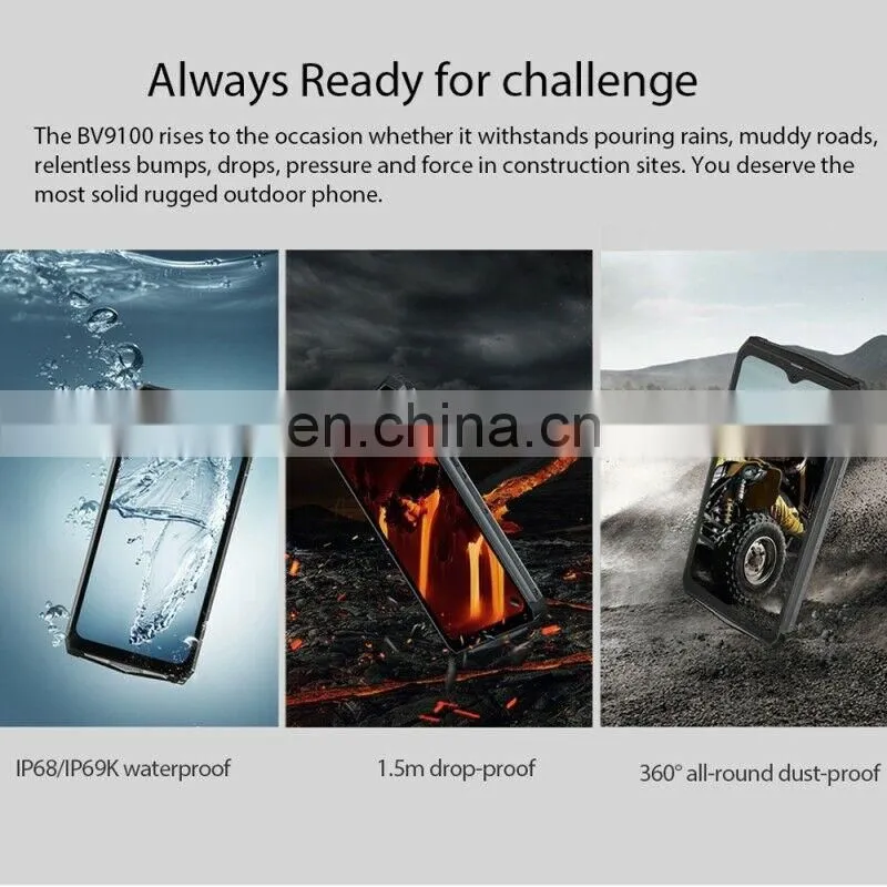 Blackview BV9100 Pro Rugged Phone 4GB+64GB Cell Phone Android Phone