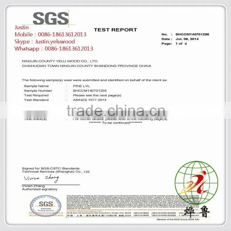 LVL SCAFFOLD BOARDSCAFFOLDING BOARD(FACTORY PRODUCE)